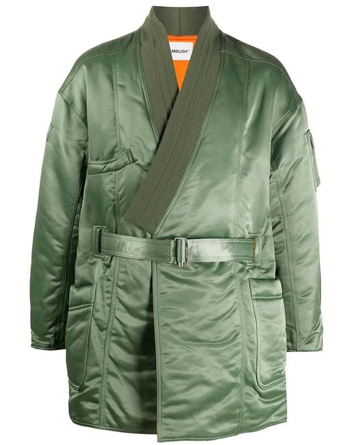 Ambush Green Ma-1 Robe Jacket