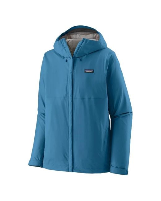 Patagonia Blue Veste Torrentshell 3L for men