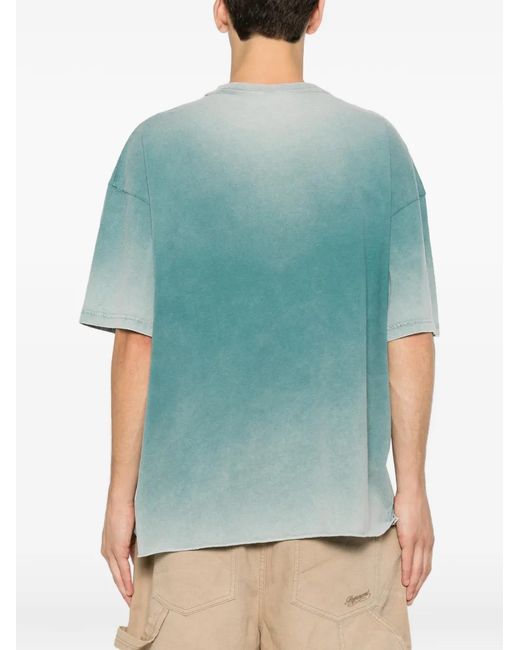Represent Blue Westside Graphic-Print T-Shirt for men