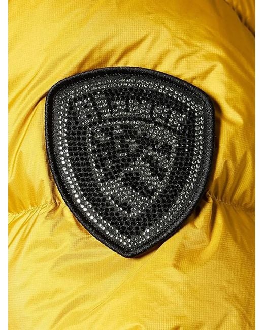 Blauer Yellow Hooded Puffer Jacket