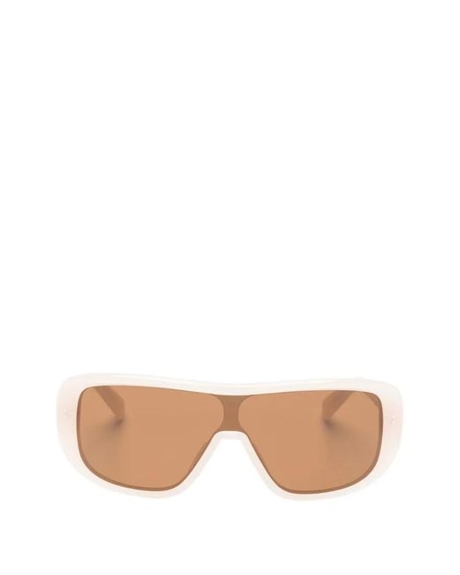 Jacquemus Natural Geometric-Frame Sunglasses