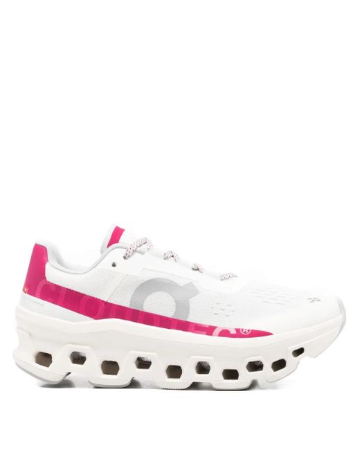 On Shoes Pink Cloudmster Sneakers