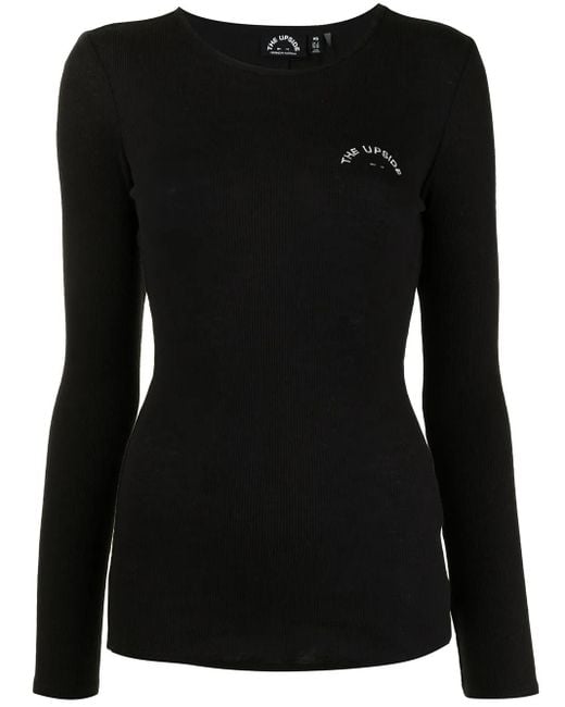 Top A Coste Chrissy di The Upside in Black