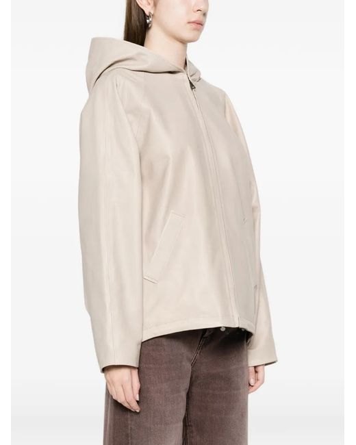 Simonetta Ravizza Natural Cambridge Hooded Jacket