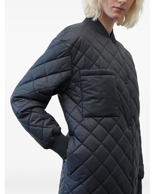 Marc O' Polo Blue Quilted Coat
