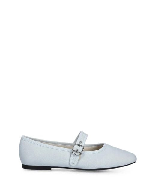 Vagabond White Jolin Ballet Flats