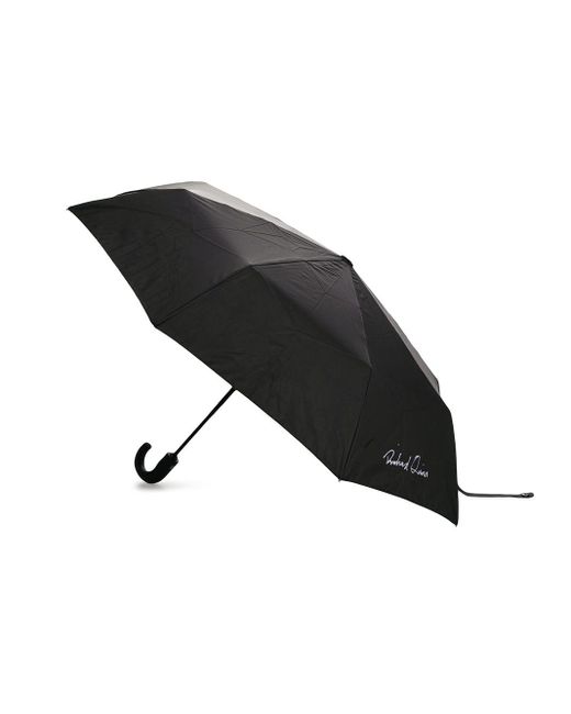 Richard Quinn Synthetic Signature Logo Print Umbrella in Black - Save ...