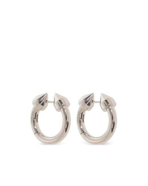 Balenciaga Force Spike Earrings in White | Lyst Balenciaga Force Spike Earrings in White | Lyst
