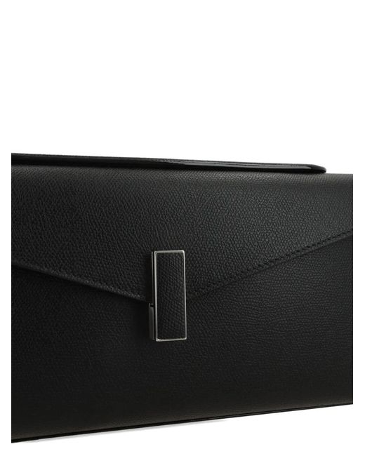 Clutch di Valextra in Black