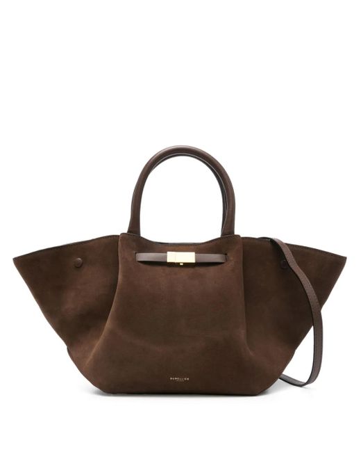 DeMellier London Brown Midi New York Tote Bag