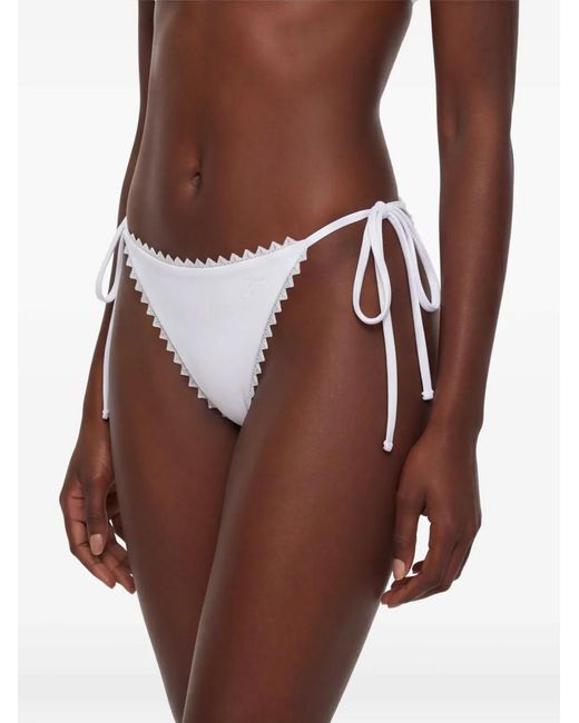 Jacquemus White The Picot Bikini Bottoms