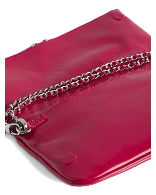 Zadig & Voltaire Purple Rock Vintage Patent