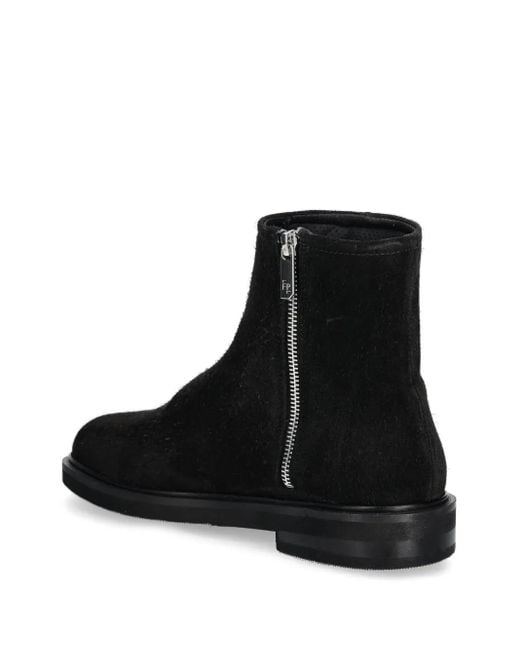 Filling Pieces Black Suede Boots for men