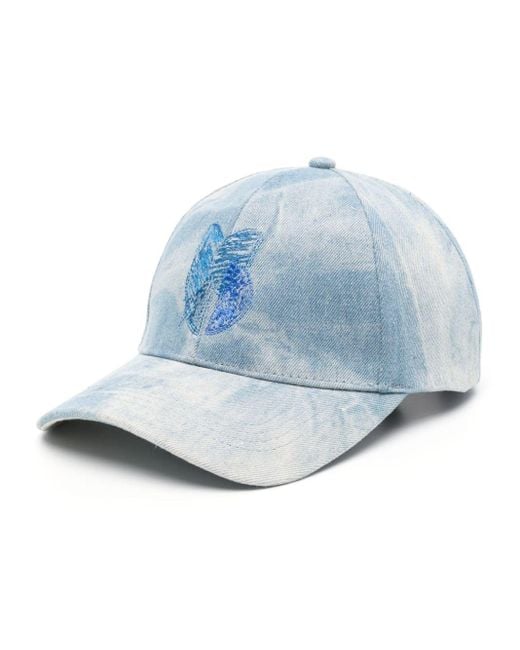 Cappello denim Holyvia di Ba&sh in Blue