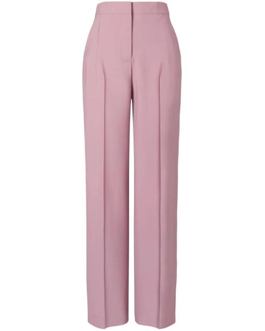 Tory Burch Pink Tailored Wool Pant