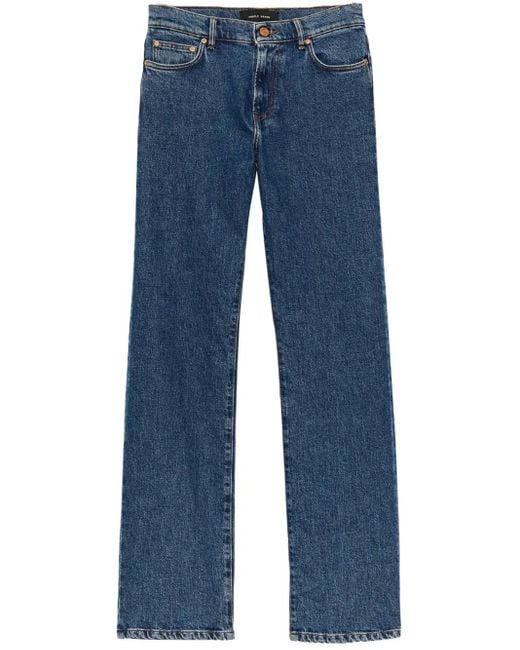 Purple Brand Blue Cut-Out Flared Jeans
