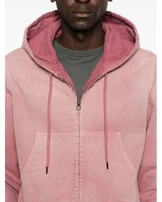 Auralee Jack Met Capuchon in het Pink voor heren