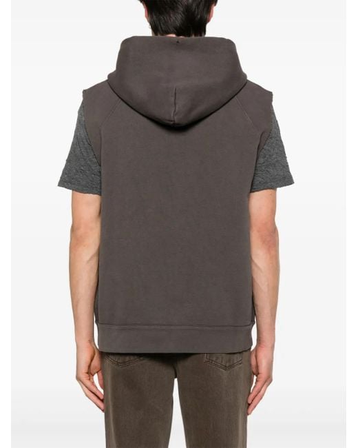 Our Legacy Motor Hood Vest in Gray for Men | Lyst