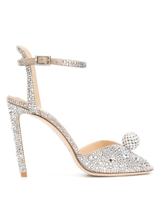Jimmy Choo Metallic Sacora 100