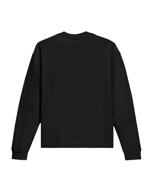 Purple Brand Black Logo-Embroidered Long-Sleeve T-Shirt for men
