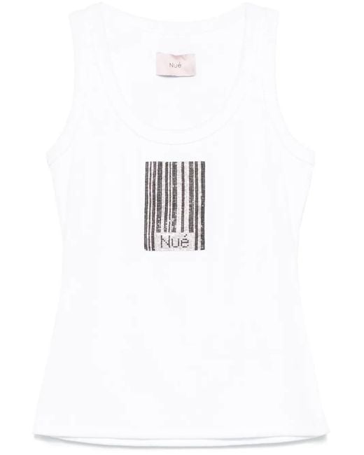 Nue Barcode タンクトップ White