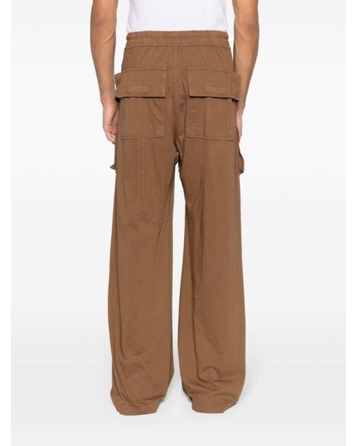Pantalones con cordones Rick Owens de hombre de color Brown
