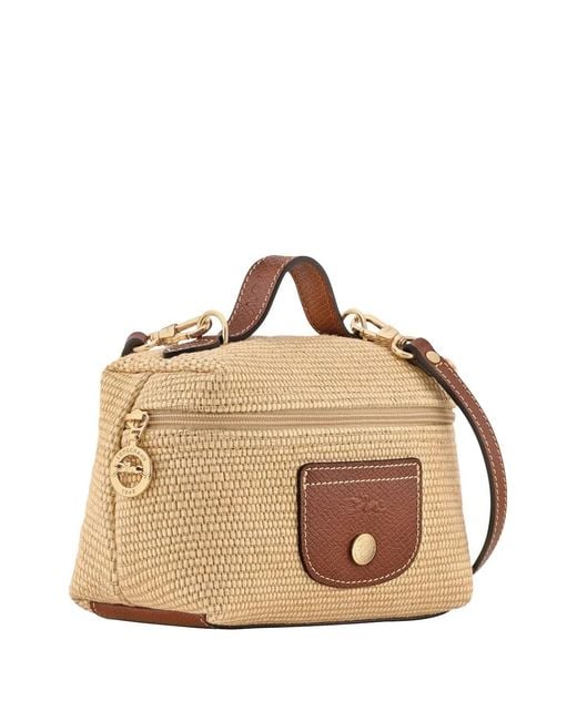 Longchamp Metallic Mini Sac Cabas Le Panier Pliage
