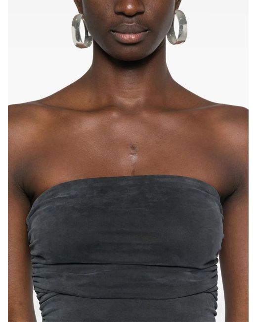 Tuta Corta A Strati di Alexander Wang in Black