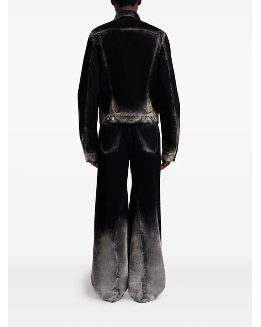 Marni Black Ombré Denim Jacket for men