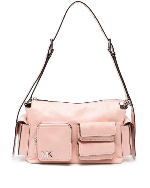 Michael Kors Pink Mittelgroße Dakota Schultertasche
