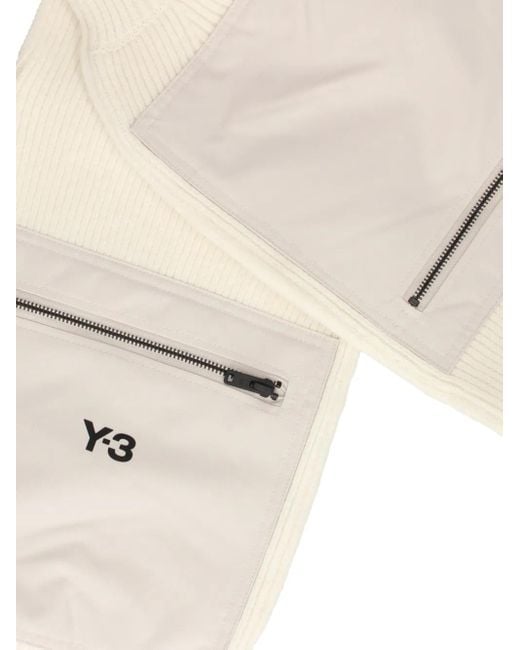 Y-3 Natural Ny Scarf