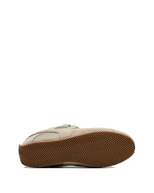 HIDE & JACK White Laced Panelled Sneakers