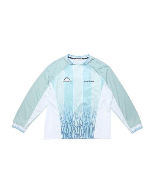 トップス Acne Studios x Kappa Logo T-shirt S Acne Studios x Kappa Logo T-shirt Anthracite/Black Men's - SS25 - US