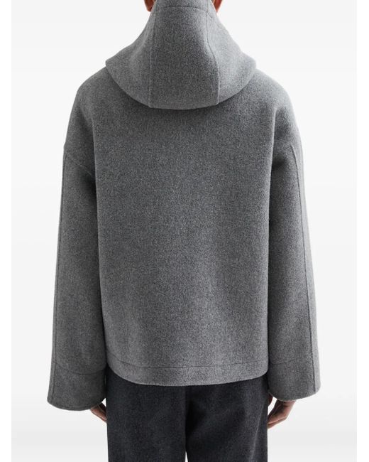 Jil Sander Jacke Mit Filz-Finish in Gray für Herren