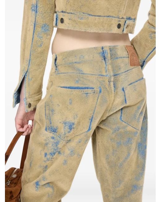 Jean Texturé Acne en coloris Natural