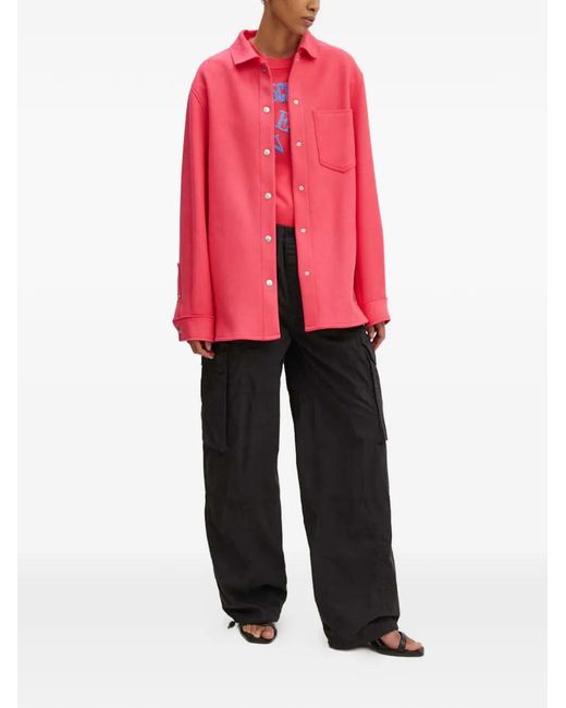 Moschino Pink Button Pocket Jacket
