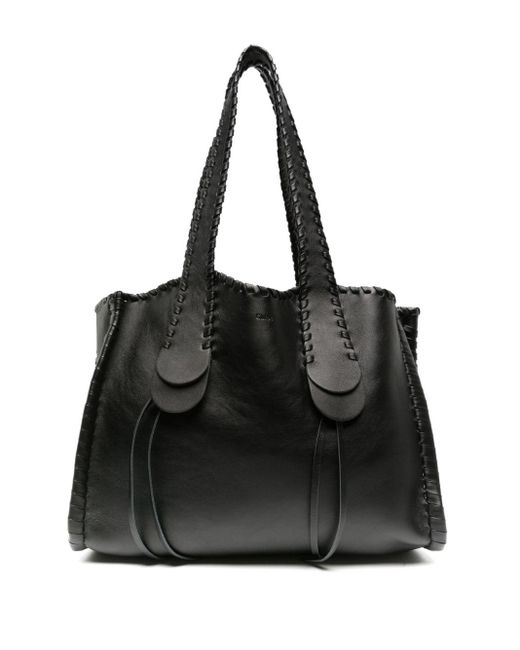 Chloé Black Large Mony Tote Bag
