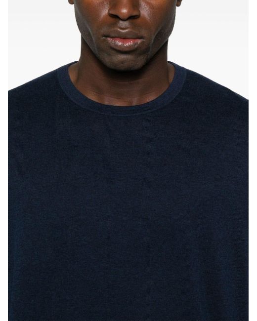 Michael Kors Blue Short-sleeve Knitted T-shirt for men