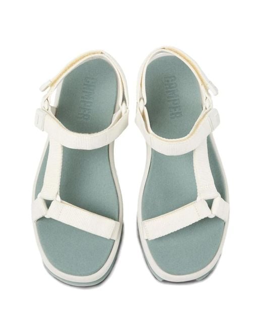 Camper White Pelotas Flota Up Sandals