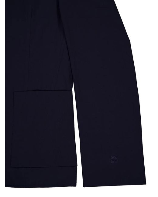 Blazer Slim Con Botones Givenchy de hombre de color Blue