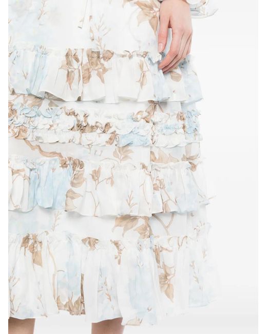Needle & Thread White Wisteria Dress