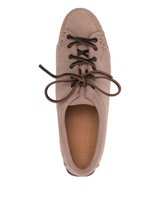 Baskets En Daim Hereu en coloris Brown