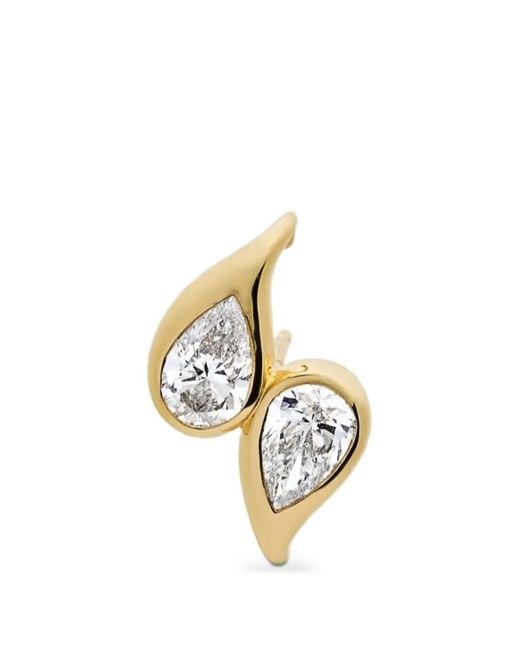 Jewels Aficionado Metallic Mika Diamond Ear Cuff