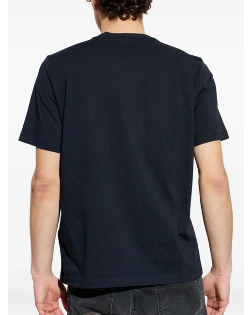 Paul Smith Blue Printed T-Shirt for men