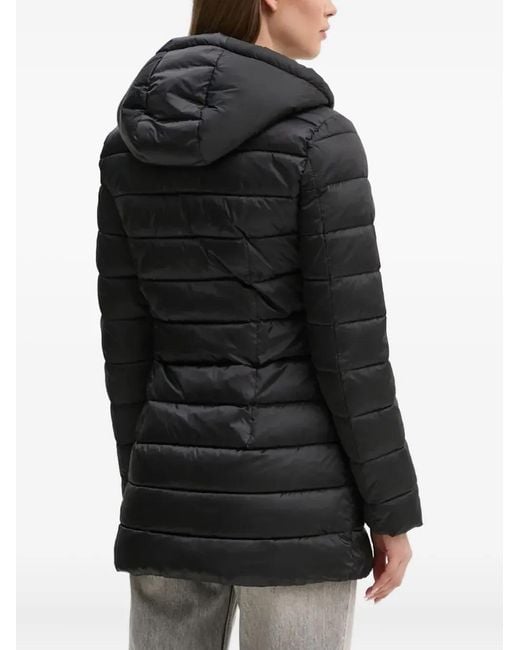 Sisley Black Hooded Zip Jacket
