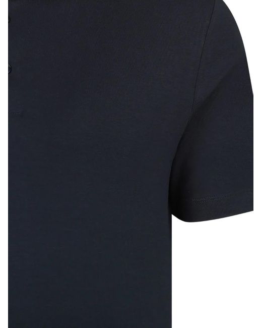 Malo Poloshirt Met Korte Mouwen in het Blue voor heren