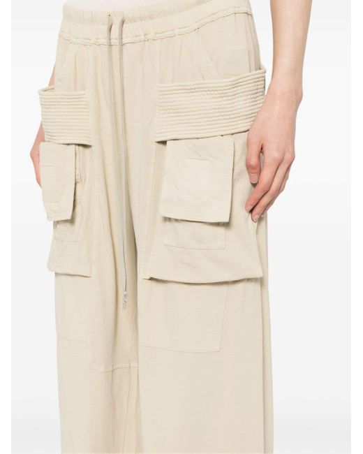 Rick Owens Natural Creatch Cargo Trousers for men