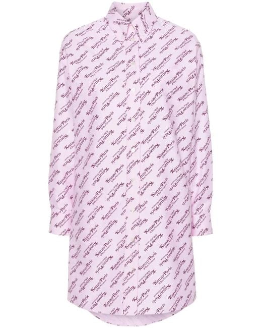 X Verdy Robe À Logo Imprimé KENZO en coloris Pink