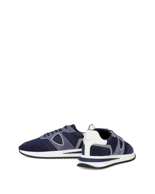 Baskets À Empiècements En Résille Philippe Model pour homme en coloris Blue