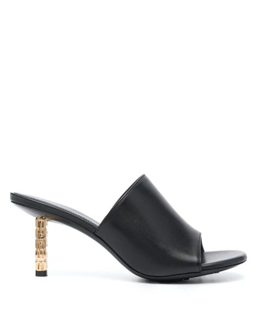Mule g-cube in pelle di Givenchy in Black